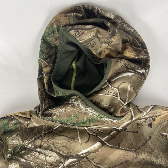 Under Armour Women's Fitted Cold Gear Scent Control Long Sleeve Hunting Hoodie M - Picture 3 of 10